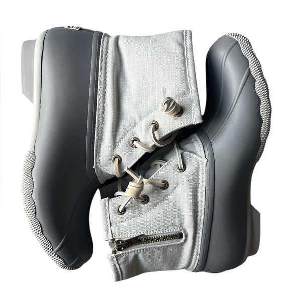 Sperry Saltwater Duck Booties in Grey Size 7 NIB - Picture 7 of 7